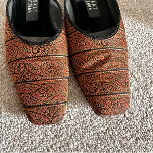 Stuart Weitzman Women's Jacquard Paisley Shoes thumbnail 3