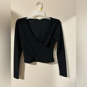 Women’s Blouse Tops Black for Women size M thumbnail 3
