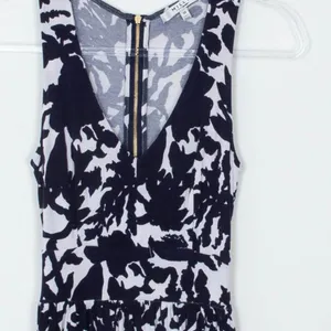 Milly For Design Nation Blue and White Floral Sleeveless Maxi Dress‎ Womens XS thumbnail 3