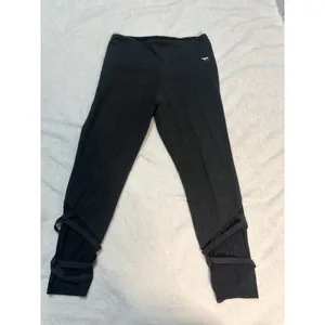 Victoria Secret Pink Yoga Strap Ankle Leggings Woman’s Grey Size Large thumbnail 5