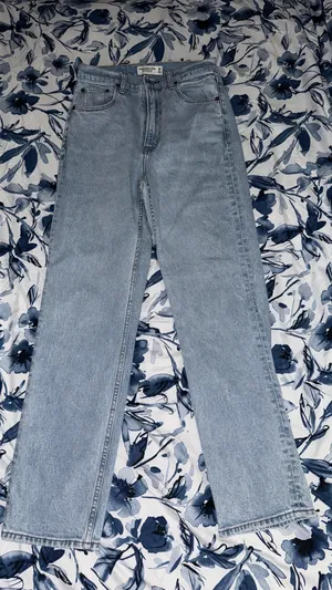 Abercrombie Ankle Straight Ultra High-Rise Jeans Curve Love thumbnail 1