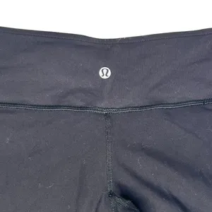 Lululemon Reversible Boogie Groove Short Full On Luon Teal Black Biker Shorts 4 thumbnail 4
