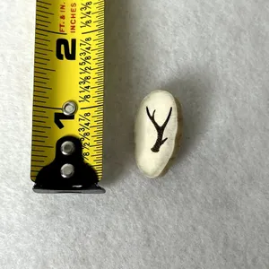 Real Deer Antler Engraved Pin thumbnail 3