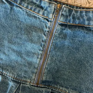 rescue me pleat denim mini skirt thumbnail 3