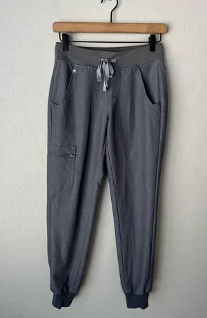 Figs Zamora jogger scrub pants graphite grey XXS thumbnail 6