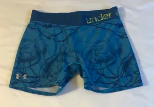 Under Armour Blue  Spandex thumbnail 1