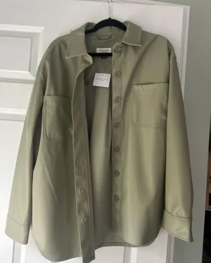 American Eagle Leather Jacket thumbnail 1