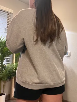 Captivating Apparel Oversized Nebraska Crewneck thumbnail 3