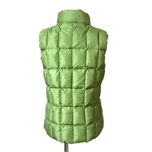 Gap‎ Vintage Down Puffer Zipper Winter Washable Vest Green MEDIUM Outdoor thumbnail 4