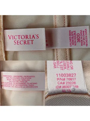 Victoria’s Secret Embroidered Longline Bra 36DD Blush Pink Floral Unlined thumbnail 8