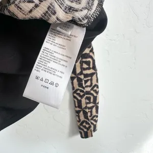 Urban Outfitters | OU Juliette Geo Wrap Strapless Mini Dress, Black | Medium‎ thumbnail 7