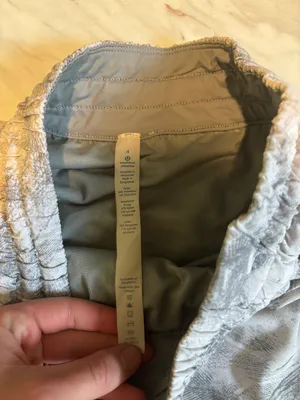 Lululemon White Lululemon Tracker Shorts thumbnail 3