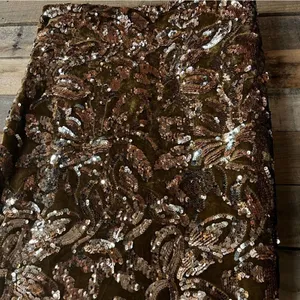 Flounce Gold Velvet Sequin Mini Dress Size 8‎ thumbnail 4