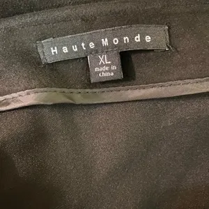 Haute Monde Faux Suede Dark Brown Belted Mini Skirt - Size XL thumbnail 7