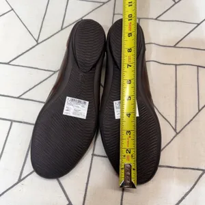 Clarks Gracelin Gemma Flats 8.5 Brown Leather Woven Slip On Loafers 261252914060 thumbnail 10