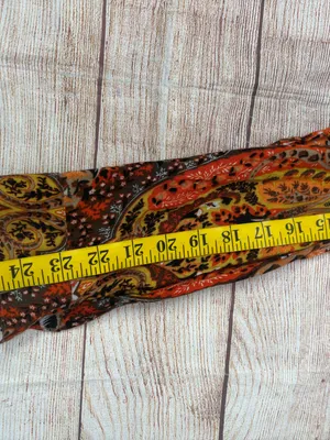 Miss Me Women's Sz L Boho Paisley Western Tunic Drawstring Waist Lined Top thumbnail 7