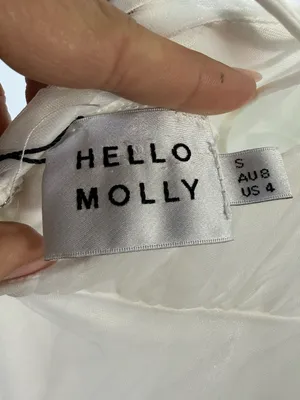 Hello Molly The Only One Maxi Dress White Tulle Size 4 thumbnail 6