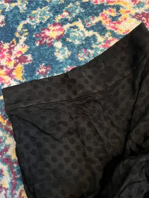 Madewell black polka dot pants size small thumbnail 7