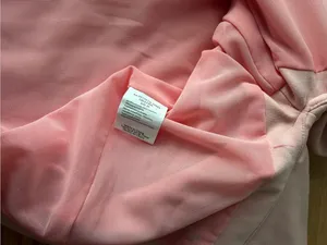 ELLIATT Pink Bow Mini Dress Size Medium Square Neck Party Dress thumbnail 11