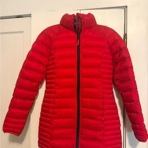 Canada Goose Red Puffer Jacket thumbnail 2