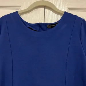 Banana Republic Pocket Dress Short Sleeve Womens Blue Size‎ 10 thumbnail 4