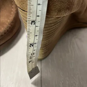 Lucky Brand Brown Suede Wedge Boots thumbnail 10