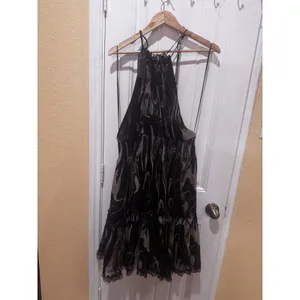 Calvin Klein NWT Banana Republic Marble Halter MIDI Dress - sz XL New With Tags thumbnail 5