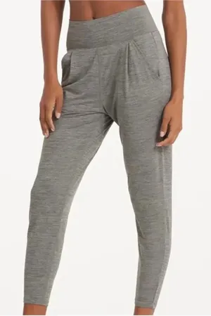 Vuori Lux At Ease Harem Style Pants Heather‎ Gray Medium thumbnail 1