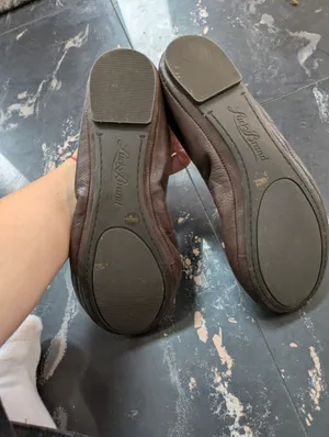 Lucky Brand Emmie's Brown Leather Ballet Flats Size 7.5 thumbnail 5