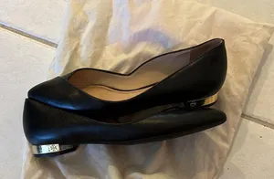 Tory Burch Flats with gold detail thumbnail 2