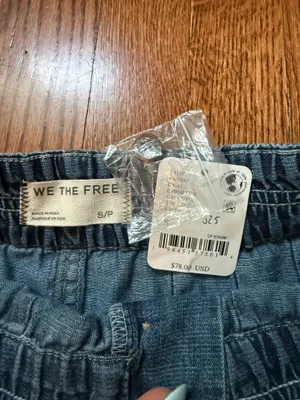 Free People Denim Mini Skirt thumbnail 3