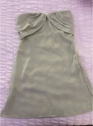 Princess Polly Green Mini Dress  thumbnail 2