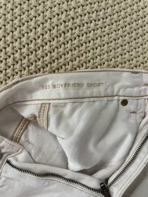 White Denim Shorts American Eagle thumbnail 4