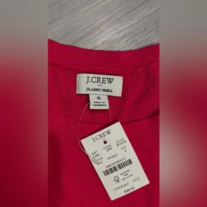 100% cotton J. Crew Vibrant Pink‎ Tank Top thumbnail 5