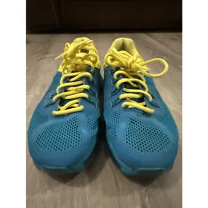 Nike Air Max‎ 2013 Women's Size 8.5 Running Shoes Teal Yellow thumbnail 3