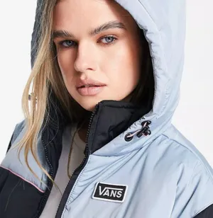 Hard Rain MTE Puffer Jacket Black And Blue thumbnail 4