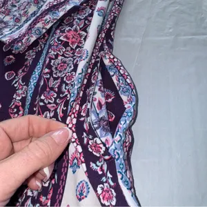 Ellen Tracy Purple and Pink Casual‎ Sundress thumbnail 4