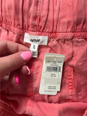 Aerie Linen Shorts thumbnail 3