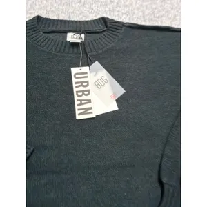 BDG Urban Outfitters Dark Grey Crew Neck Oversized Knit Sweater OB1440924 Small‎ thumbnail 4