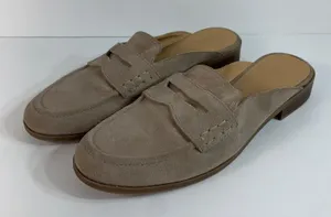 Crown Vintage flat loafer mule slip on womens size 11M thumbnail 1