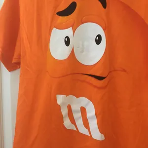 FINAL MARKDOWN Ladies m & m’s t shirt medium Orange thumbnail 2