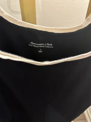 Abercrombie and Fitch black bodysuit thumbnail 3