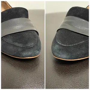 Ugg Black Jonette Suede Leather Flats 6 Almond Toe *No Box* thumbnail 11