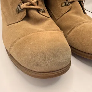 UGG Gradin Tan Suede Shearling Lined Lace Up Combat Boots Mid Calf Women US 9.5 thumbnail 6