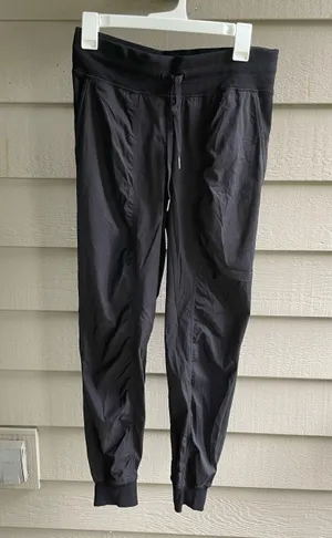 Lululemon black dance studio joggers thumbnail 1