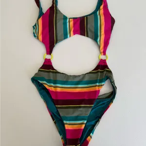 BCBGeneration Women's Standard Monokini One Piece Swimsuit Medium Multicolor thumbnail 2