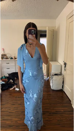 Hello Molly Embroidered Maxi Dress thumbnail 2