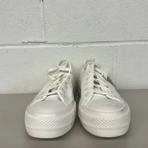 Converse sz8.5 all white CT ox lift platform sneaker 564429c solid shoe thumbnail 2