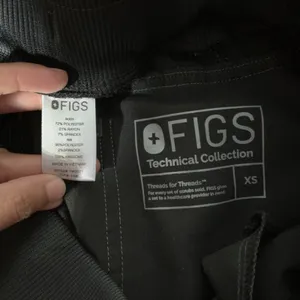 FIGS Zamora Jogger Scrub Pants Black‎ Womens XS Technical Collection TW2021 thumbnail 2