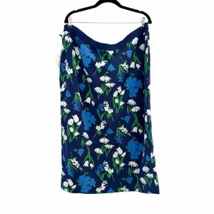 NWT KATE SPADE x TARGET Mixed Floral Sweater Midi Skirt Sz XXL thumbnail 4